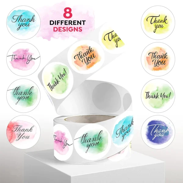 Thank You Stickers for Business